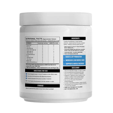 Wellcore - Pure Micronised Creatine Monohydrate | Watermelon Wave + Fruit Fusion |  (307g, 83 Servings)