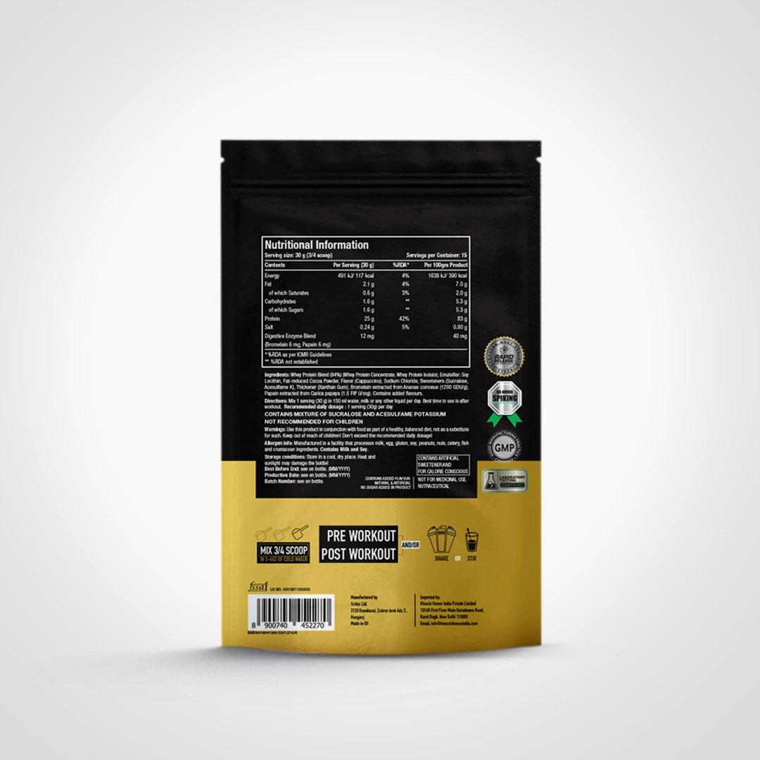One Science Nutrition 100% Premium Whey Protein 454g